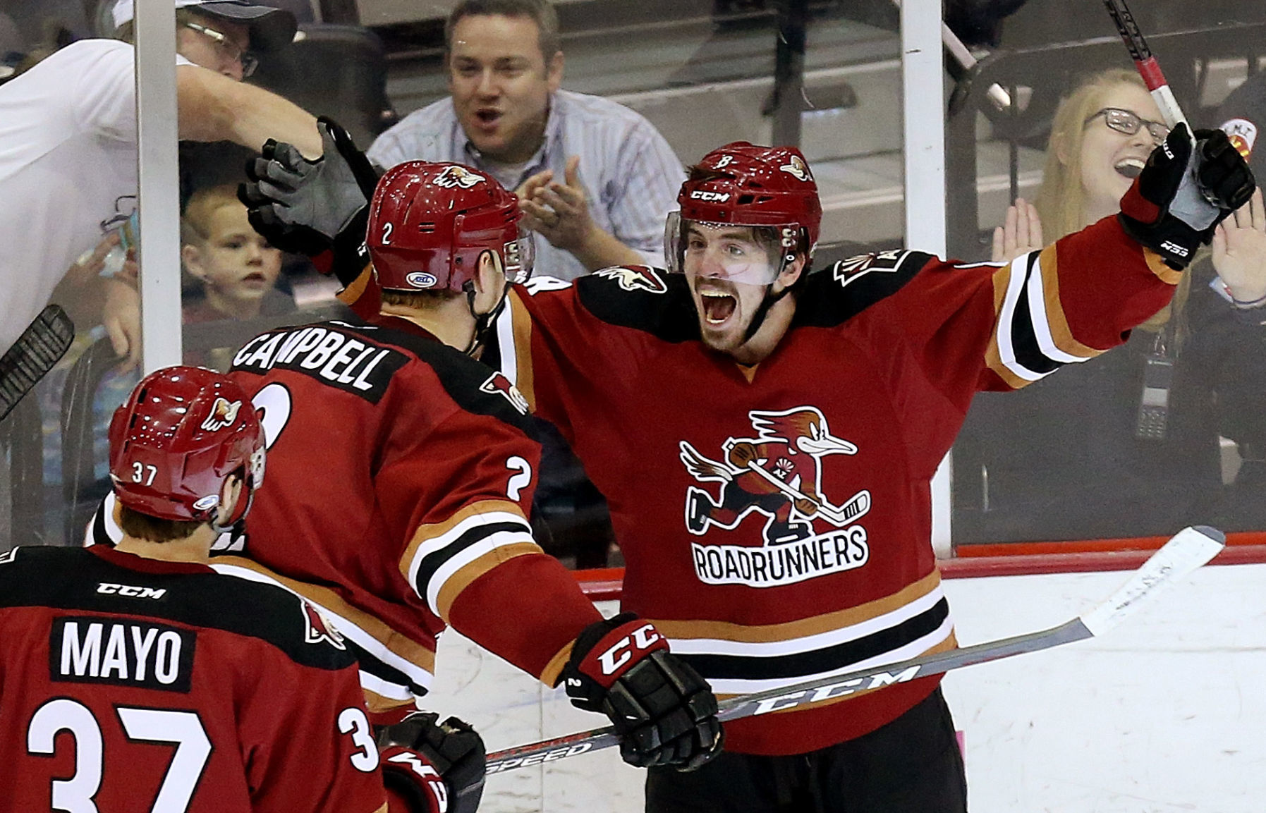Tucson Roadrunners vs. San Jose Barracuda in AHL Playoffs Game 4